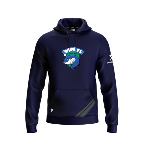 [FOLHSMNV-YXS-LOGO1] Decker Summit Hoodie (Youth XS, Navy, Logo 1)