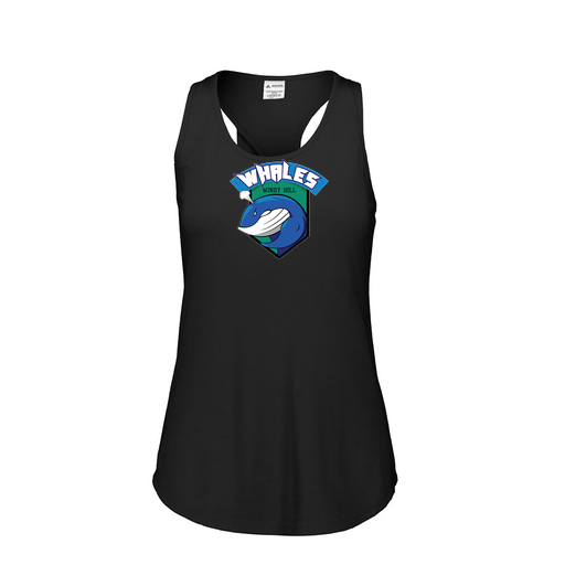 [3078.K94.S-LOGO1] Ladies Tri Blend Tank Top (Female Adult S, Black, Logo 1)