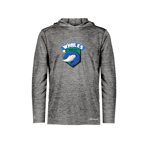 [FOLHCGBK-YS-LOGO1] Decker Youth Charge Hoodie (Youth S, Black, Logo 1)