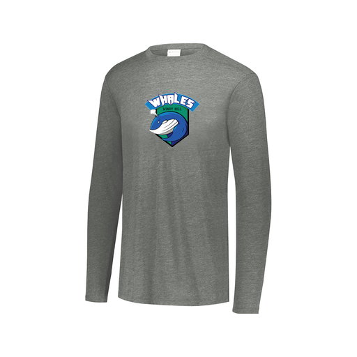 [FTLCUBGY-AXS-LOGO1] Men's LS Ultra-blend T-Shirt (Adult XS, Gray, Logo 1)
