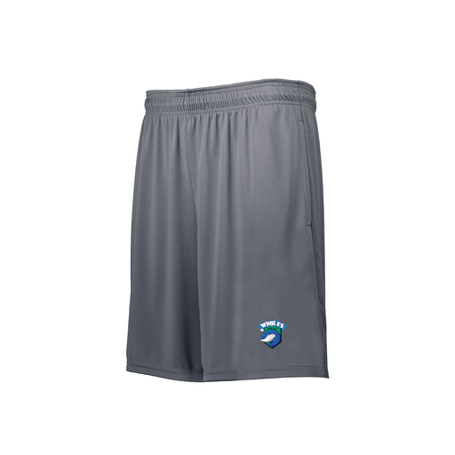 [229611.059.S-LOGO1] Decker Youth Swift Short (Youth S, Gray, Logo 1)